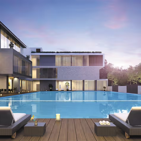 Godrej Meridien clubhouse