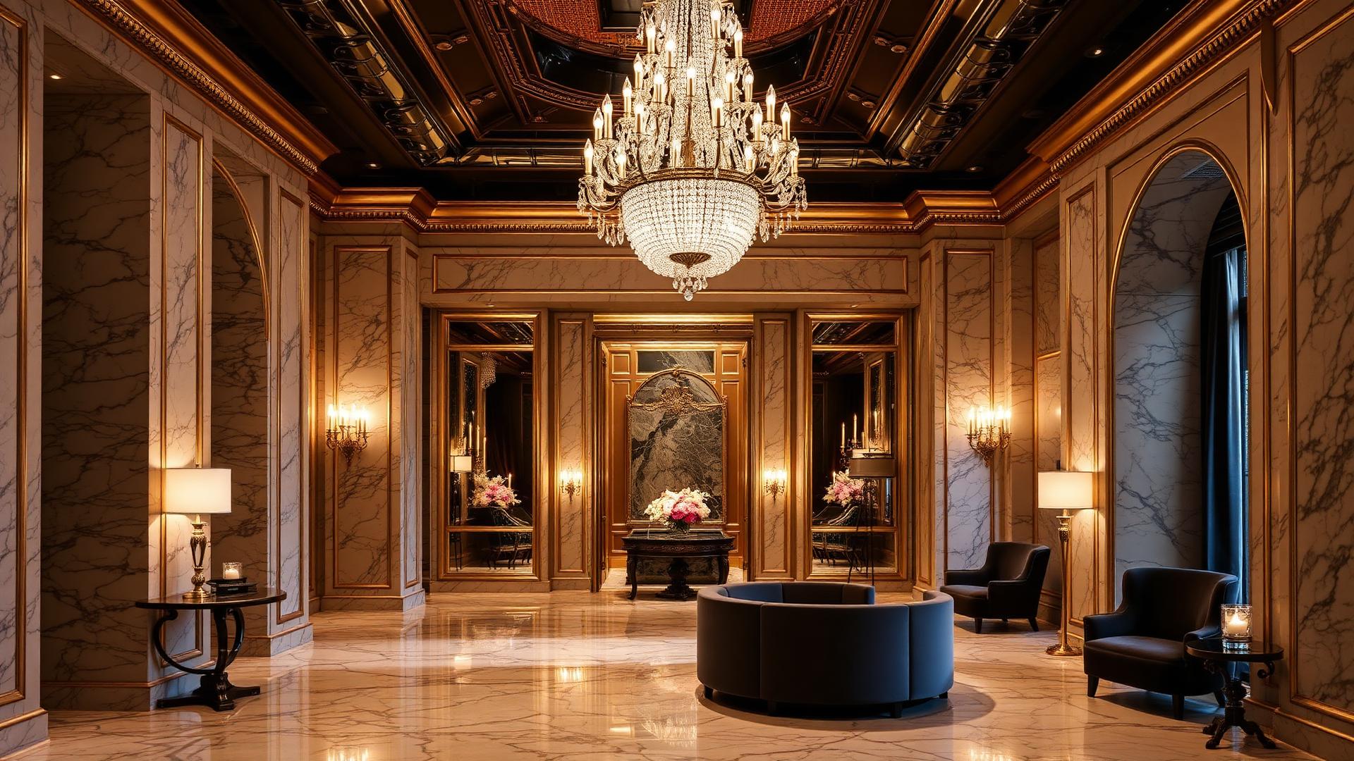 Lobby and atrium