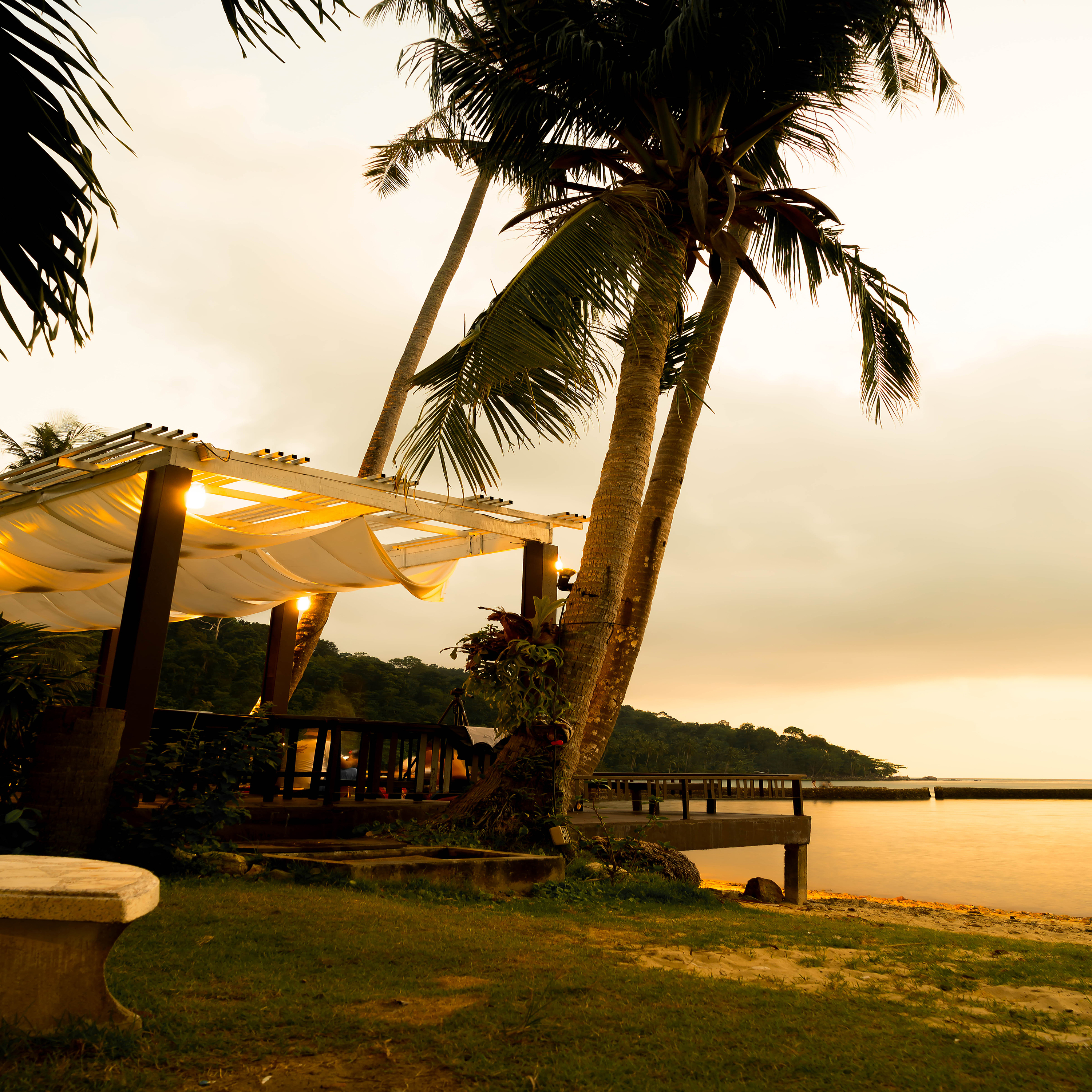 A luxury resort retreat